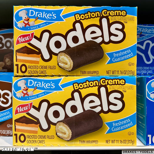 Drake's Boston Creme Yodels