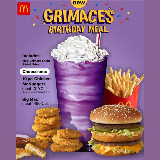 Grimace's Birthday Meal
