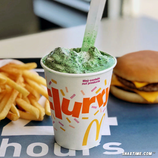 OREO Shamrock McFlurry: NEW MCDONALD'S FROZEN TREAT!