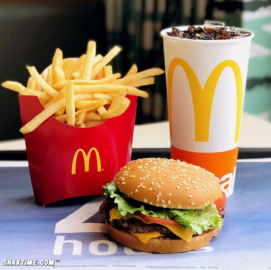 McDonald's Quarter Pounder® with Cheese Deluxe: NICE TO MEAT YOU!