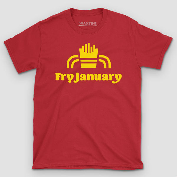 Fry January Graphic T-Shirt - Snaxtime