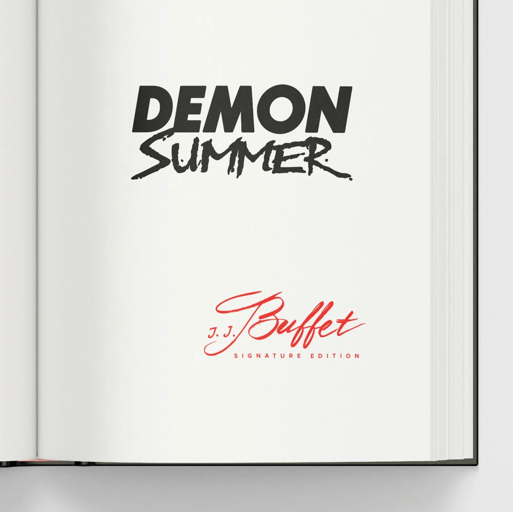 Demon Summer - Hardcover Book (Limited Signature Edition) - Snaxtime