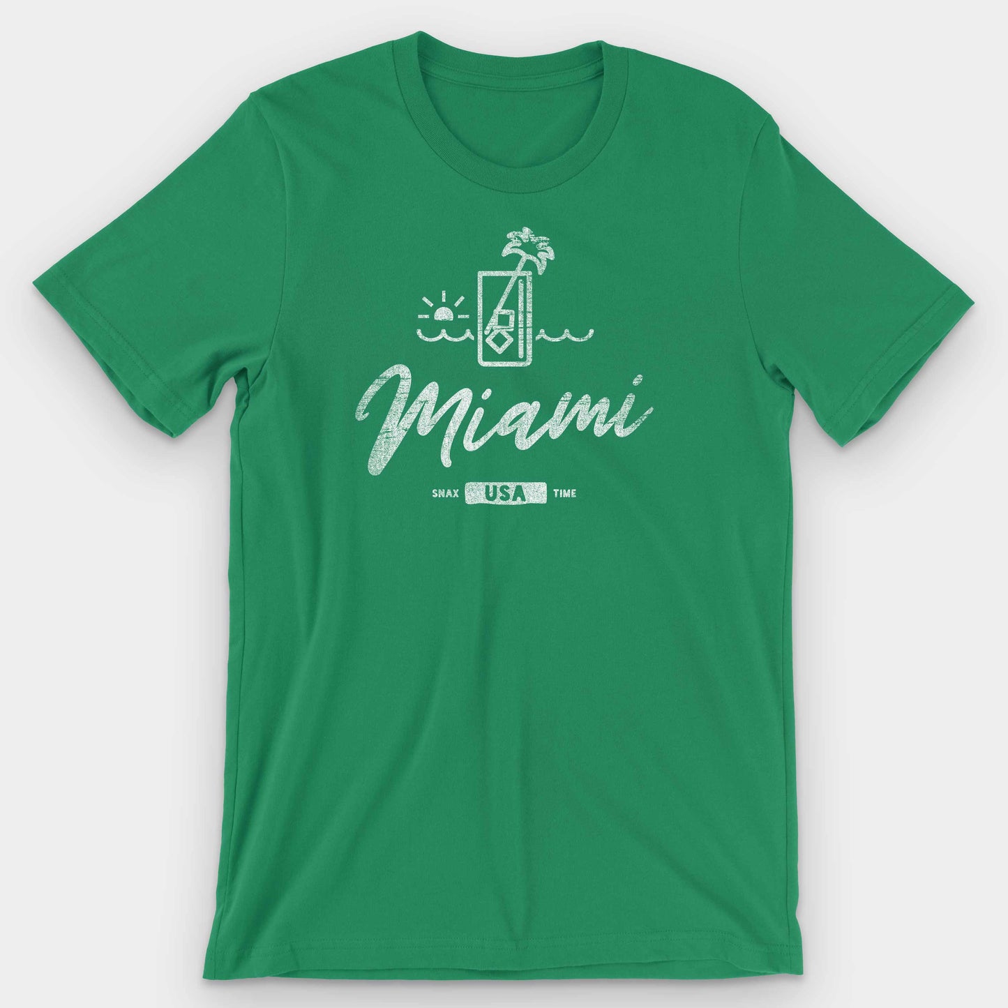 Kelly Miami Sunset Mojito Graphic T-Shirt by Snaxtime