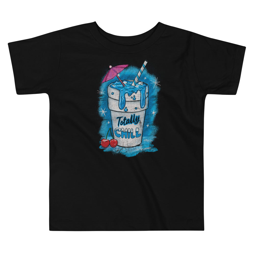 Totally Chill Graphic Toddler T-Shirt by Snaxtime
