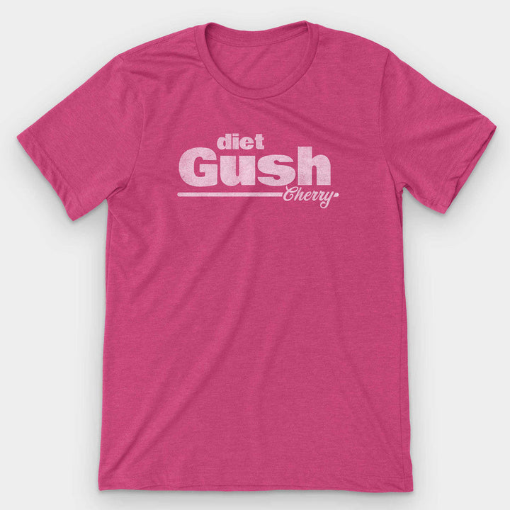 "Diet Gush" Retro Cherry Soda Pop Graphic T-Shirt