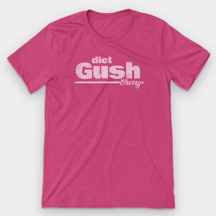 "Diet Gush" Retro Cherry Soda Pop Graphic T-Shirt