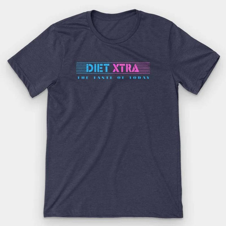 "Diet Xtra" 80s Neon Soda Pop Graphic T-Shirt