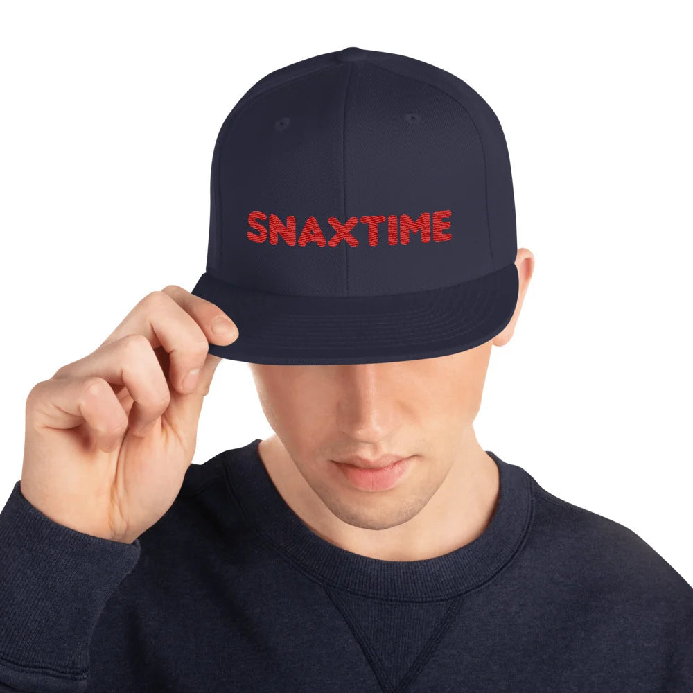 Snaxtime Snapback Hat by Snaxtime