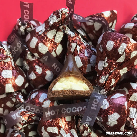 Hot Cocoa Hershey's Kisses with Marshmallow Creme: IT'S COLD OUTSIDE!