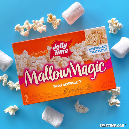 Jolly Time Mallow Magic Yummy Marshmallow Microwave Popcorn