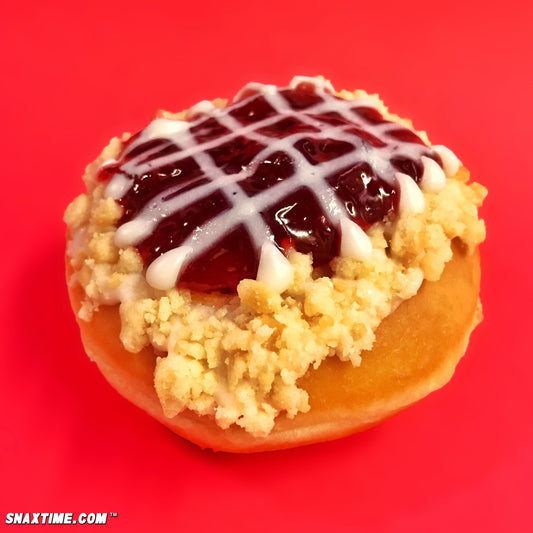 Krispy Kreme Cherry Pie Doughnut: HOLIDAY CHEER!