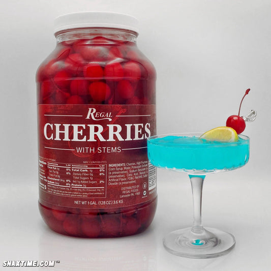 Smurfette Cocktail Recipe: SPARKLY BLUE W/ A CHERRY ON TOP!
