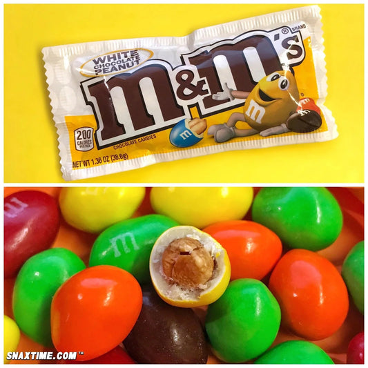 White Chocolate Peanut M&M's: WINTER WONDERLAND!