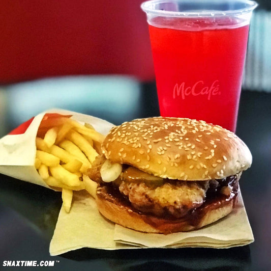 McDonald's Spicy BBQ Chicken Sandwich: HOT N SWEET!