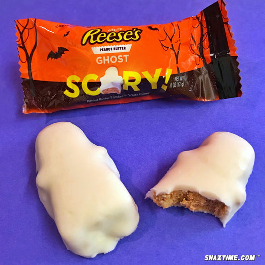 REESE'S Halloween White Crème Snack Size Peanut Butter Ghosts