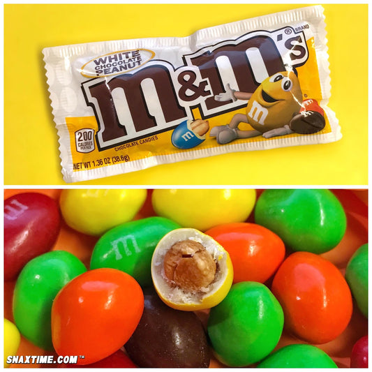 White Chocolate Peanut M&M's: WINTER WONDERLAND!
