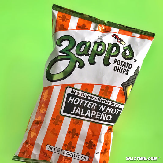 Zapp's Hotter 'N Hot Jalapeño Potato Chips: SPICY DREAM DATE!