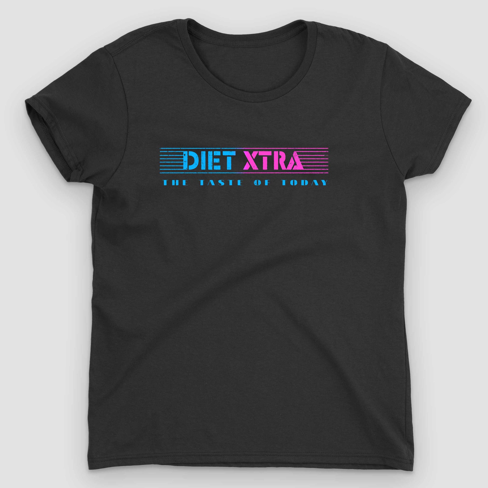 Black Diet Xtra Soda Women's Graphic T-Shirt by Snaxtime