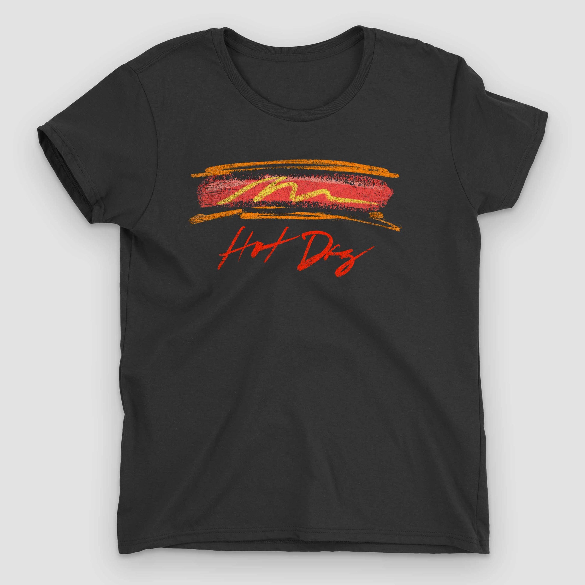  Hot Dog Women's Graphic T-Shirt by Snaxtime