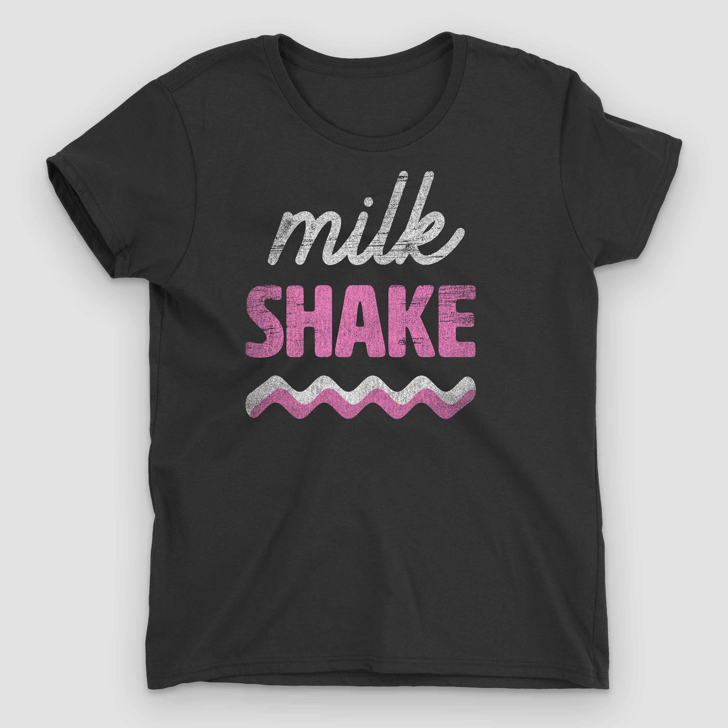 Black Milkshake Women's Graphic T-shirt by Snaxtime