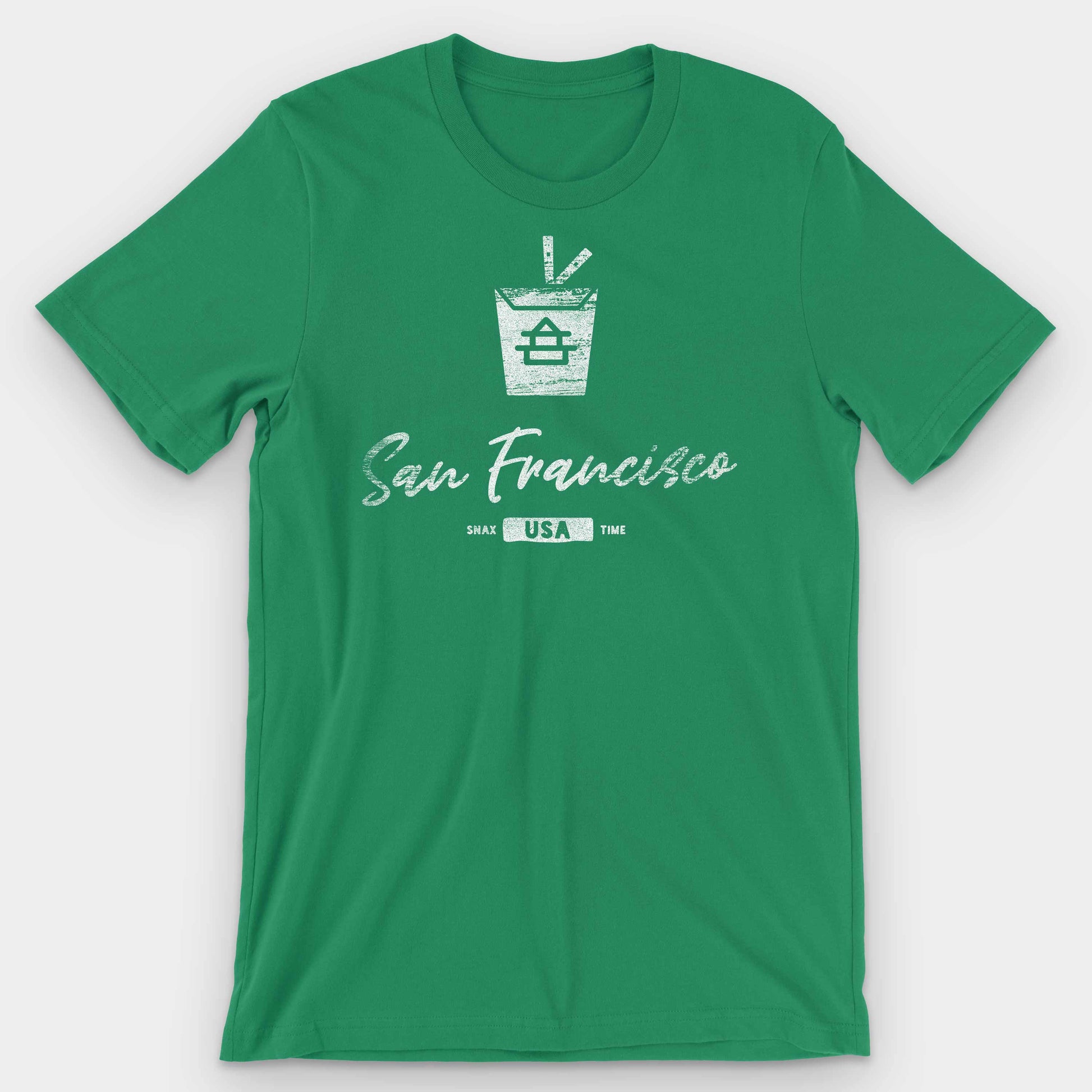Kelly San Francisco Chinese Takeout Graphic T-Shirt by Snaxtime