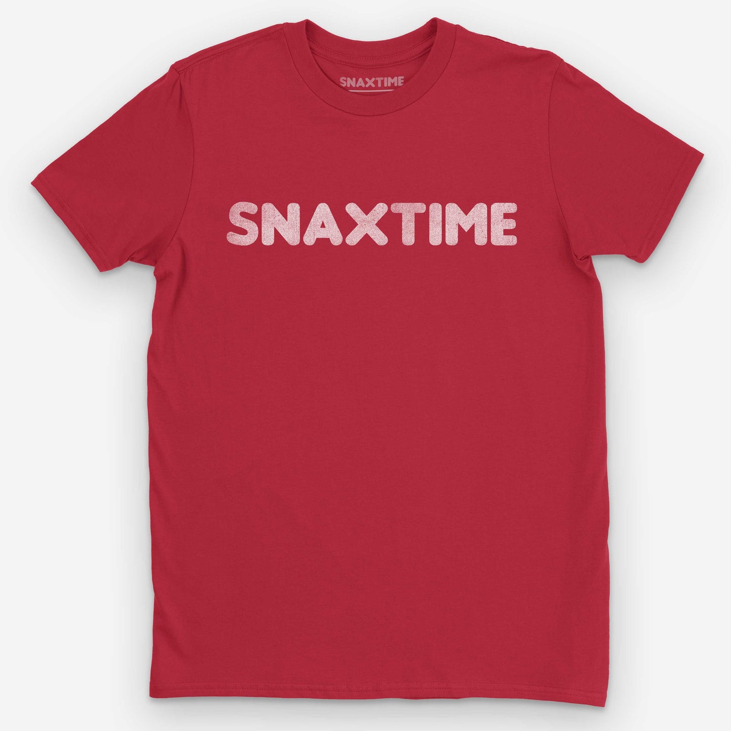 Red Snaxtime Summer Job T-Shirt by Snaxtime