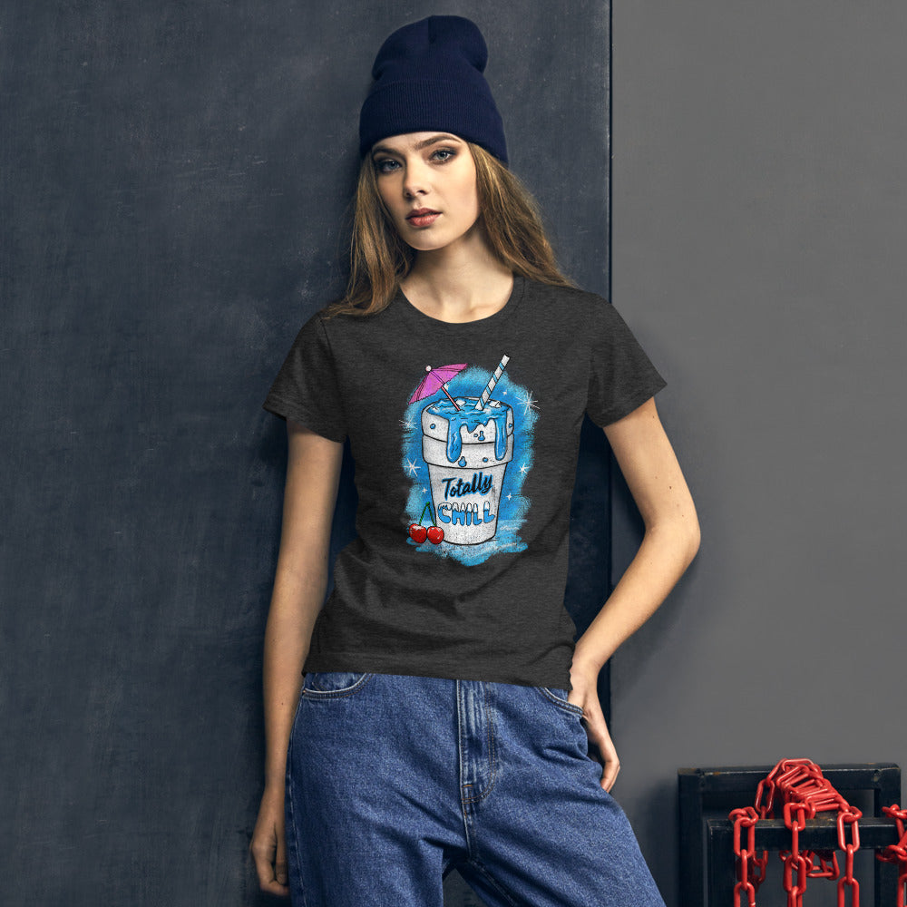 Royal Blue Totally Chill Women's Graphic T-Shirt by Snaxtime