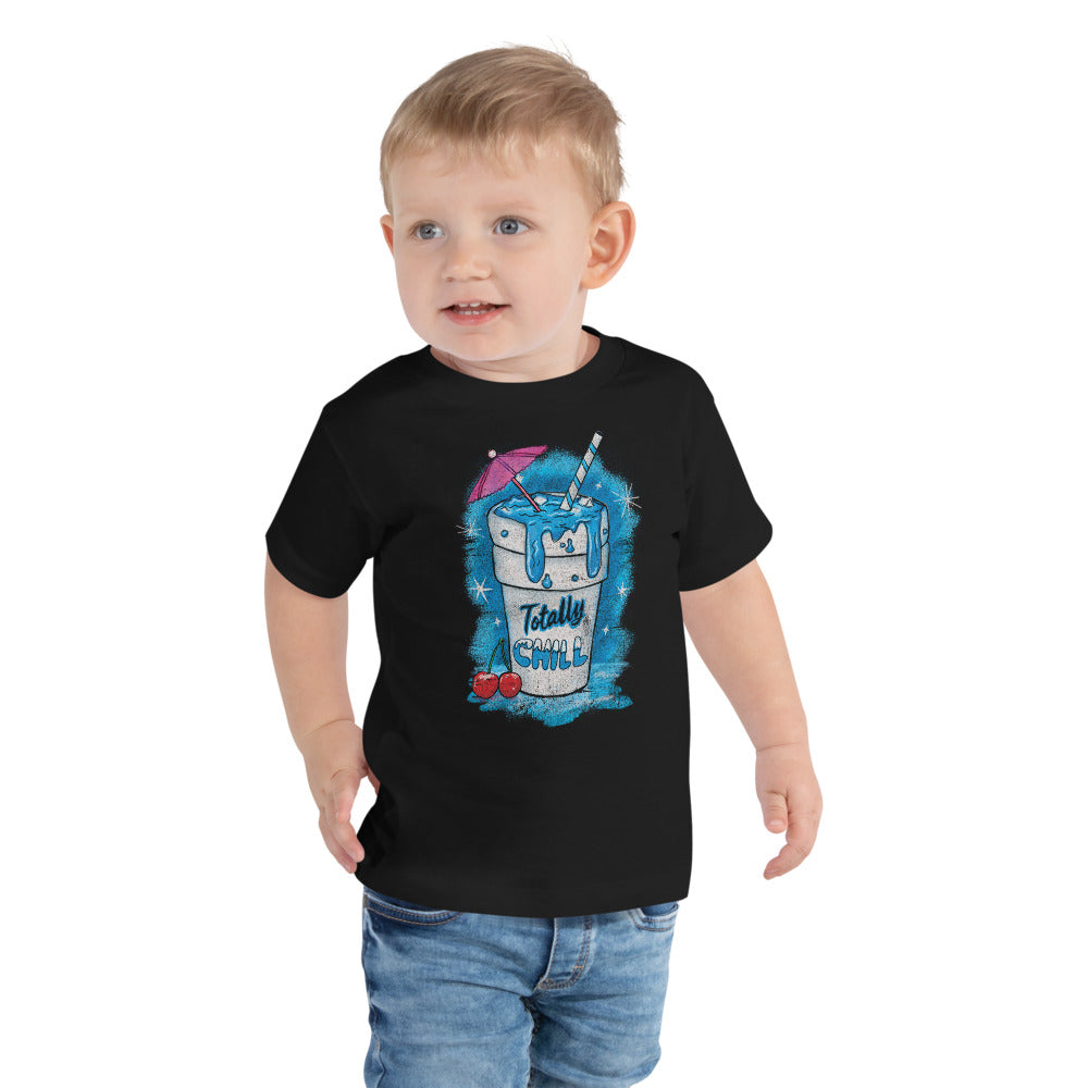  Totally Chill Graphic Toddler T-Shirt by Snaxtime