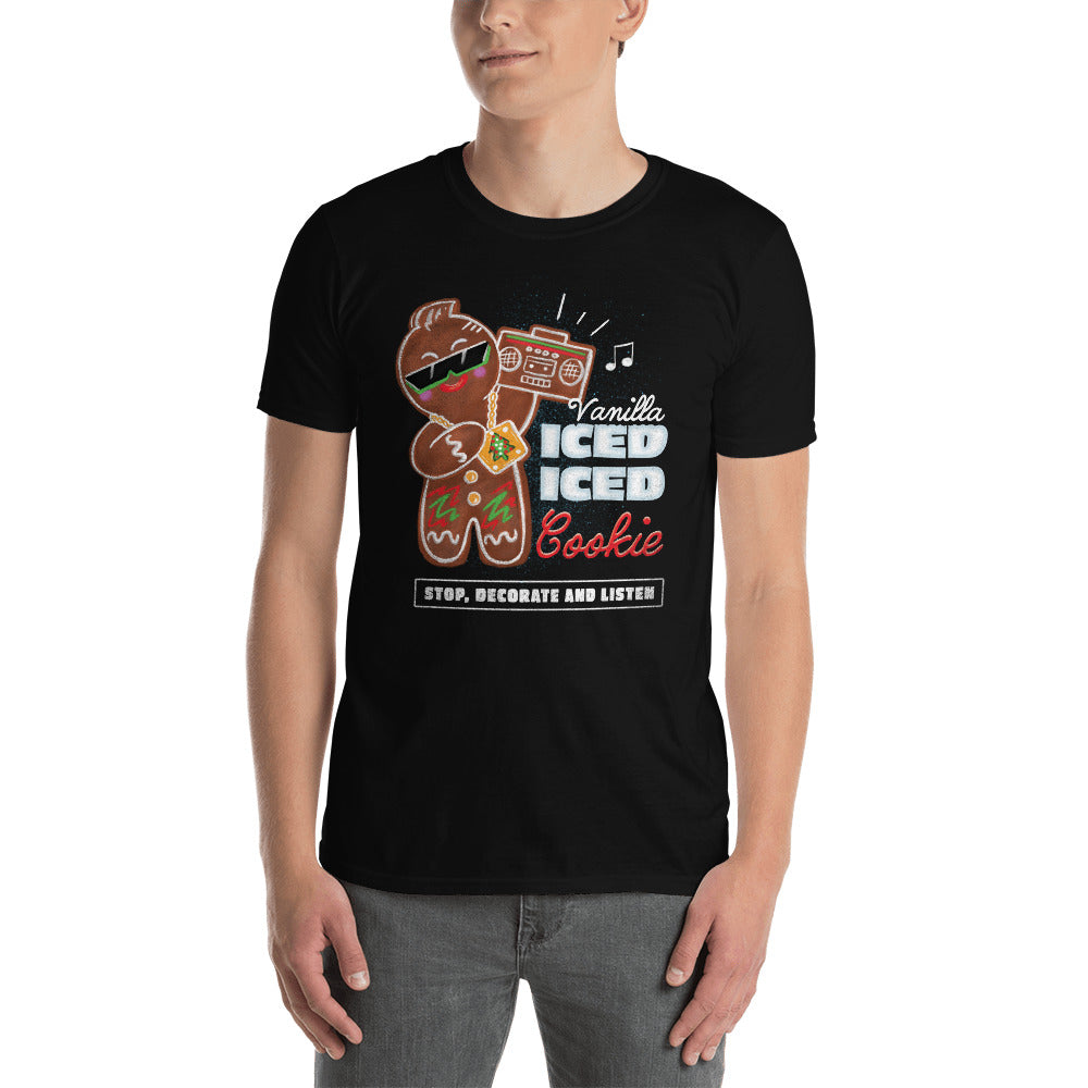  Vanilla Ice-d Gingerbread Cookie Graphic T-Shirt by Snaxtime